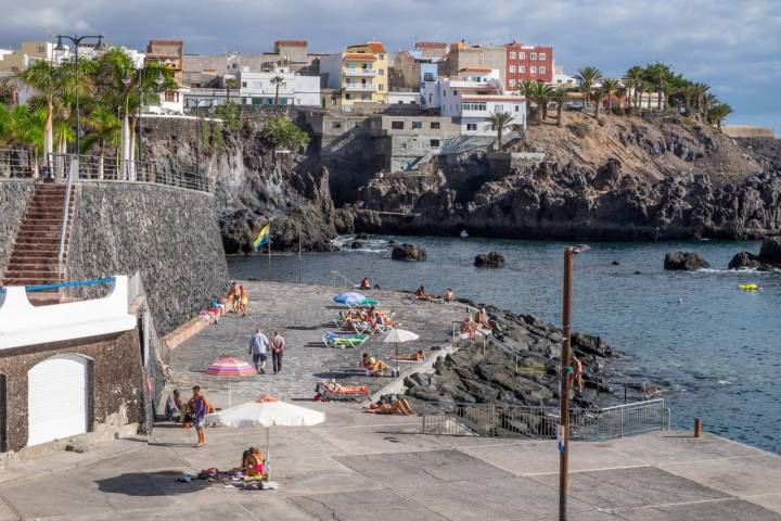 Las agradables vistas desde el restaurante 'Muelle Viejo'.