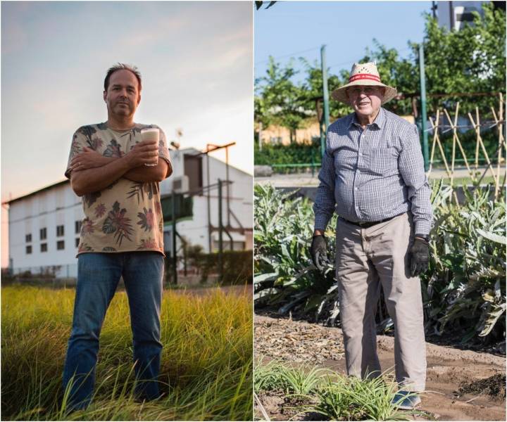 José Belloch y su padre, José María Belloch, mantienen vivas las tradiciones.