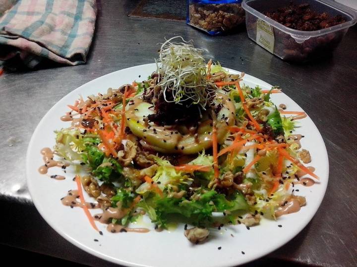 Una de las ensaladas de La Mandrágora. / Foto: La Mandrágora