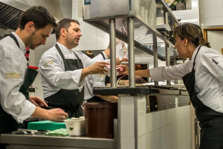 El chef cumple una década al mando de 'Trigo'.