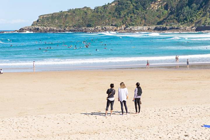 Playa de Zurriola.