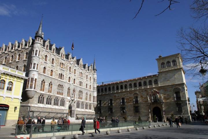 Casa Botines. Foto: Ayuntamiento de León.