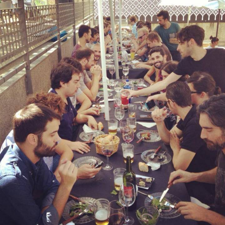 De comilona en Vitoria. Foto: Fuel Fandango.