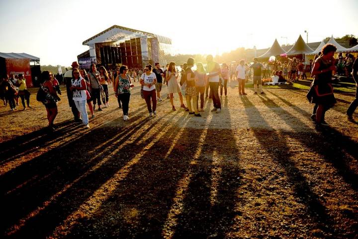 Así es el ambiente en el Festival de PortAmérica, Nigrán (Pontevedra). Foto: Festival de PortAmérica