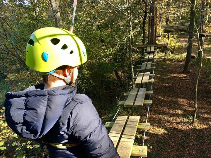 Aventura en Euskadi. Actividades en el parque de Gorbeia. Foto: Beatriz Vigil.