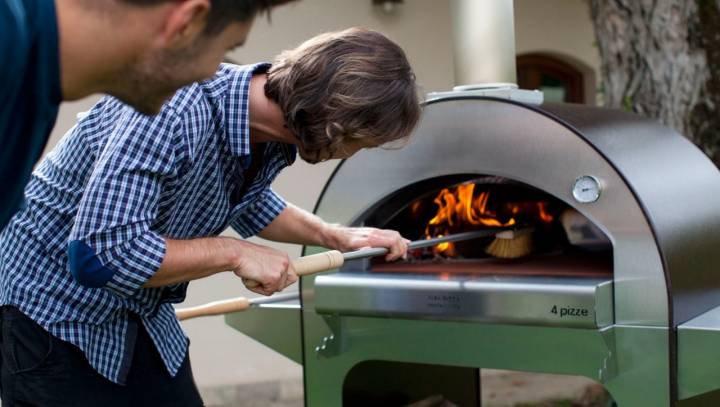 Una 'pizza' en la terraza sin necesidad de pasar por la cocina.