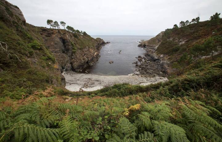 La playa de Monellos, desconexión total.