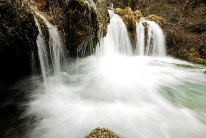 Los chorros de Río Mundo también se conocen como el Reventón. Foto: shutterstock.