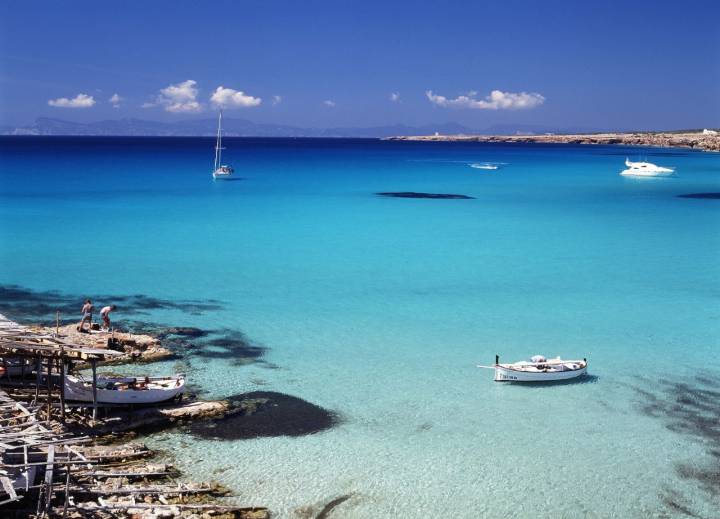 Playa paradisiaca.