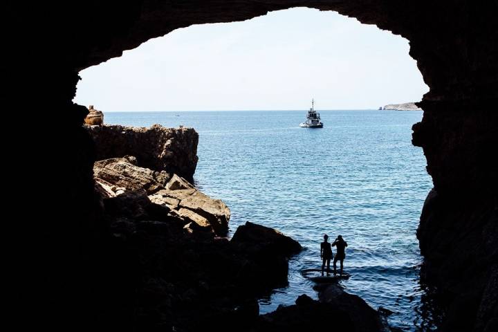 La cueva es uno de los rincones para desconectar del mundo.