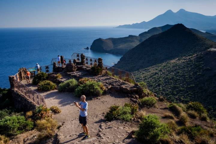 El Mirador de Las Amatistas, una para imprescindible en Cabo de Gata. Foto: Francisco Bonilla.