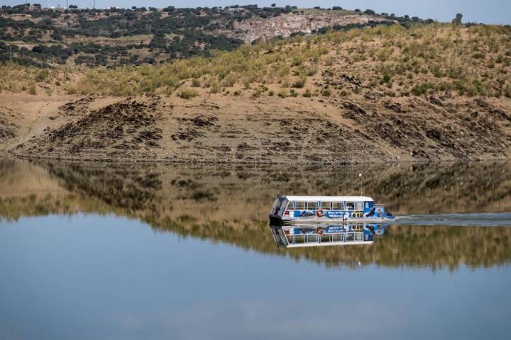 La ruta de los paseos en barco varía dependiendo de la época de cría de las aves.